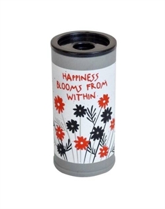 Точилка Sentiment Полевые цветя, 1 отверстие, съемный контейнер Be smart