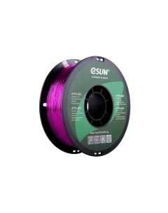 Катушка eTPU 95A пластика 1 75 мм 1 кг прозрачно пурпурная Esun