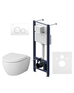 Комплект инсталляция с подвесным унитазом Awe IS49001.111738 Am.pm.