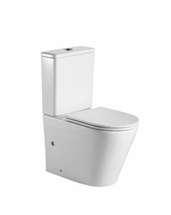 Напольный унитаз Classic GR-4450MS с крышкой белый матовый Grossman