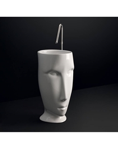 Раковина напольная Artwork 45 см 474001 белая Kerasan