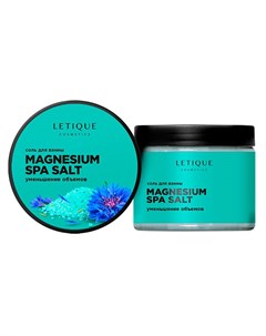 Английская соль для ванны MAGNESIUM SPA SALT 460 г Letique cosmetics