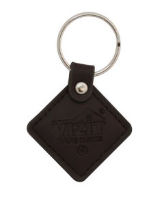 Брелок RF2 2 коричневый брелок proximity кожаный brown Vizit