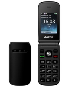 Сотовый телефон VOX FS240 Black Digma
