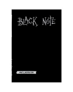 Креативный блокнот Black Note 192 стр Эксмо