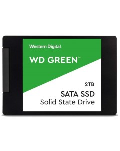 SSD накопитель SATA 2 5 2TB GREEN WDS200T2G0A Western digital
