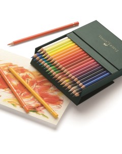 Набор карандашей цветных Faber castell Polychromos 36 шт проф ные в пластиковой коробке Faber–сastell