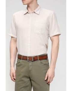Рубашка с коротким рукавом из хлопка и льна S.oliver