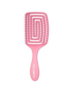 Wet Detangler Brush Paddle Strawberry Расческа для сухих и влажных волос с ароматом клубники Solomeya