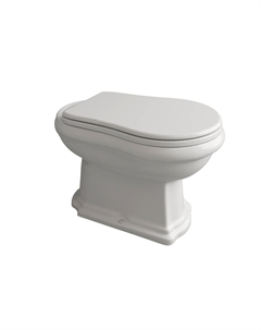 Приставной унитаз Retro 101001 вертикальный слив Kerasan