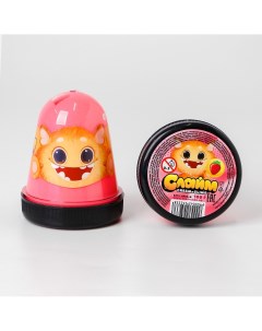 Слайм cream slime с ароматом клубники 100 г Школа талантов