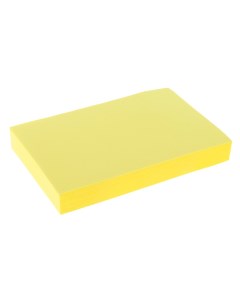 Блок с липким краем 51 мм x 76 мм 100 листов флуоресцентный желтый Calligrata