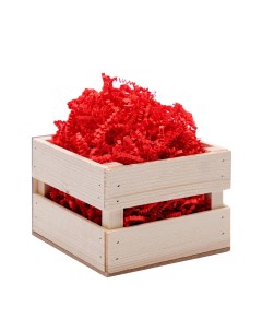 Наполнитель бумажный красный коралловый 50 г Nobrand
