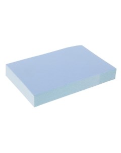 Блок с липким краем 51 мм x 76 мм 100 листов пастель голубой Calligrata