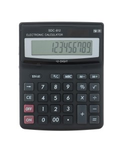 Калькулятор настольный 12 разрядный sdc 812v Nobrand