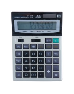 Калькулятор настольный 12 разрядный ct 912 средний Nobrand