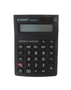 Калькулятор настольный 12 разрядный 3851b Nobrand