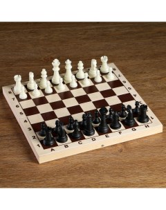 Шахматные фигуры пластик король h 6 2 см пешка h 3 см Nobrand