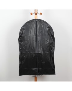 Чехол для одежды 60 90 см плотный peva цвет черный Доляна