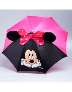 Зонт детский с ушами d 52см минни маус Disney