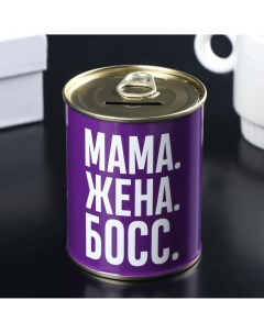 Копилка банка металл Nobrand