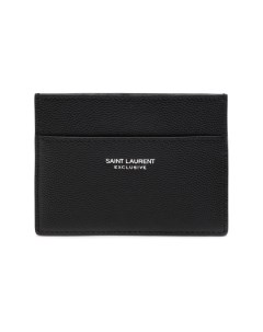 Кожаный футляр для кредитных карт Saint laurent