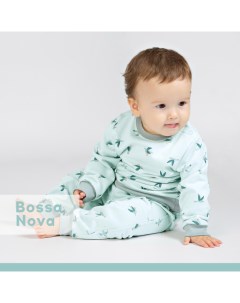 Костюм детский свитшот и брюки Облака 052 Bossa nova