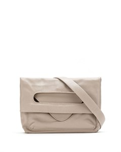 Mara mac leather clutch нейтральные цвета Mara mac