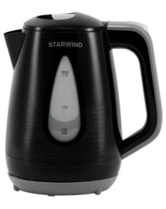 Чайник электрический SKP2316 2200 Вт чёрный серый 1 7 л пластик Starwind