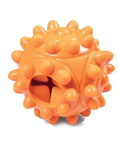 Игрушка для собак с отверстием под лакомства Мяч-космос (7 см.) Триол