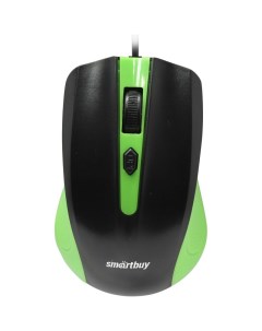 Компьютерная мышь SBM 352 GK ONE зелено черная Smartbuy
