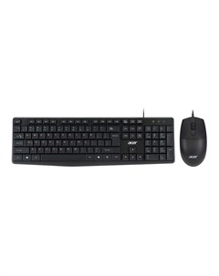 Комплект мыши и клавиатуры OMW141 черный черный Acer