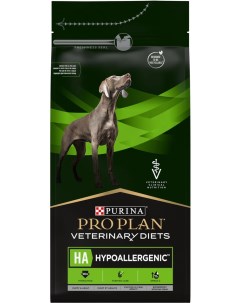 Сухой корм для собак Pro Plan Veterinary Diets Hypoallergenic при аллергиях 1 3кг Нестле россия