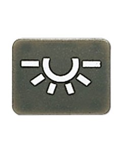 Накладка символ лампочки KNX 33ANL Jung