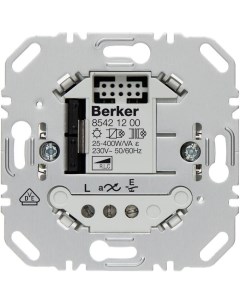 Механизм клавишного диммера переключателя B 3 85421200 Berker
