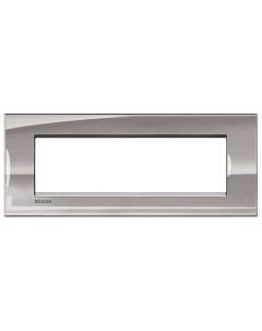 Рамка на 7 модулей LIVING LIGHT LNA4807NS Bticino