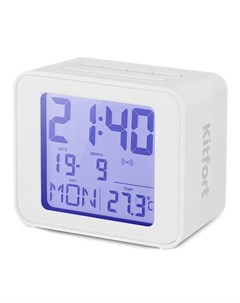 Часы с термометром КТ 3303 2 белый Kitfort