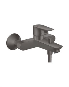 Смеситель для ванны Talis E 71740340 черный хром Hansgrohe