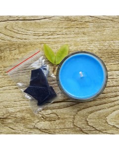 Краситель на основе соевого воска для свечей 5 г цвет голубой Nobrand
