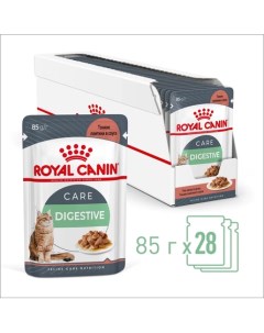 DIGESTIVE CARE Корм консервированный полнорационный для взрослых кошек с чувствительным пищеварением Royal canin