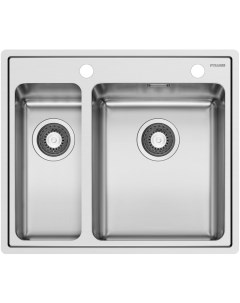 Кухонная мойка Pella 1 1 2B полированная сталь 108910401 Pyramis