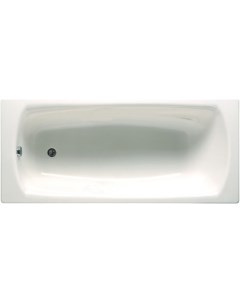 Стальная ванна с отверстиями под ручки 170x75 см Swing 2201E0000 Roca