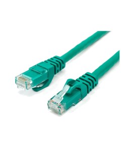 Сетевой кабель UTP cat 6 RJ45 0 5m Green AT9501 Atcom