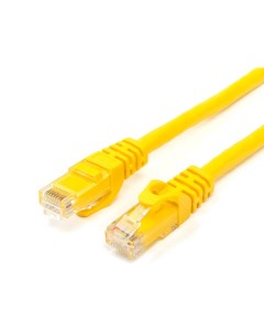 Сетевой кабель UTP cat 6 RJ45 2m Yellow AT0202 Atcom