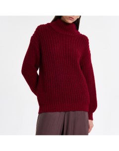 Бордовый тёплый свитер Fashion rebels
