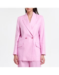Розовый льняной жакет Fashion rebels