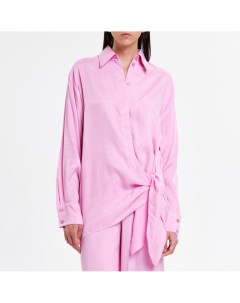 Розовая рубашка с узлом Fashion rebels