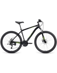 Велосипед взрослый KATANA 27 5 D черный ярко зеленый IB3F7Q164XBKBGN Forward