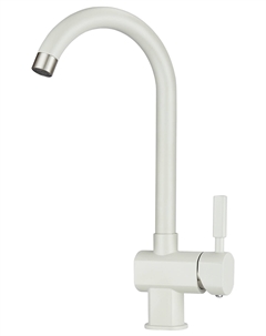 Смеситель для кухни Standart 31-ST, БЕЛЫЙ Granula