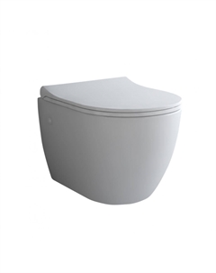 Подвесной унитаз Okus 082127 белый, с крышкой микролифт Berges